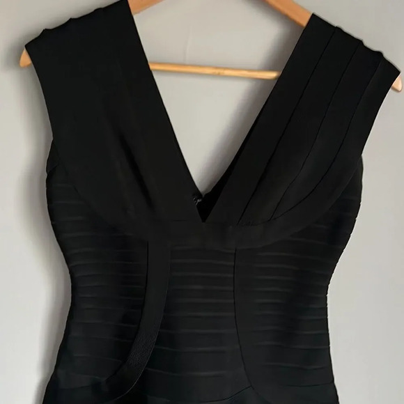 Herve Leger Noma Signature Essential Bandage Dress, Black - Picture 6 of 15